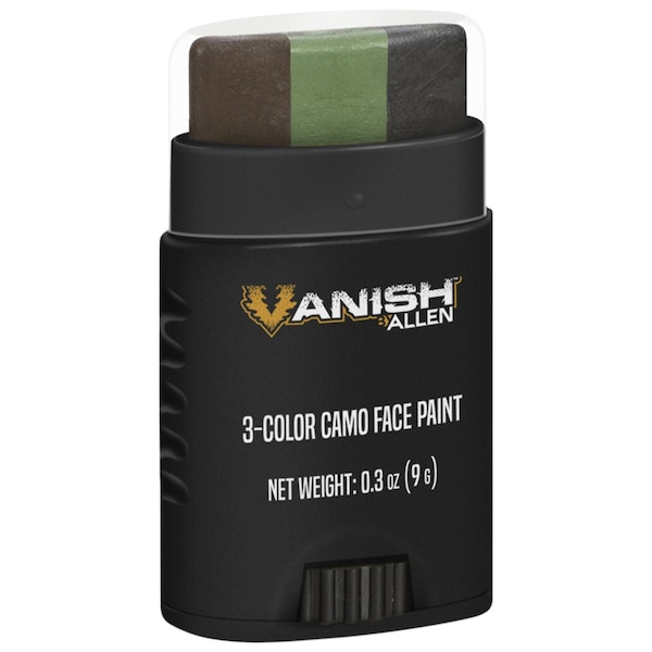 Vanish Camo Face Paint Stick, 3-Colors, Brown, Olive, & Black 6117 - main
